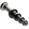 XoticPlay Glas Masturbation Perlen Anal Plug Dildo Glasdildo Analkugeln Penis Crystal Butt Plug Sex Toy für Männer/Frauen Masturbation Black #5