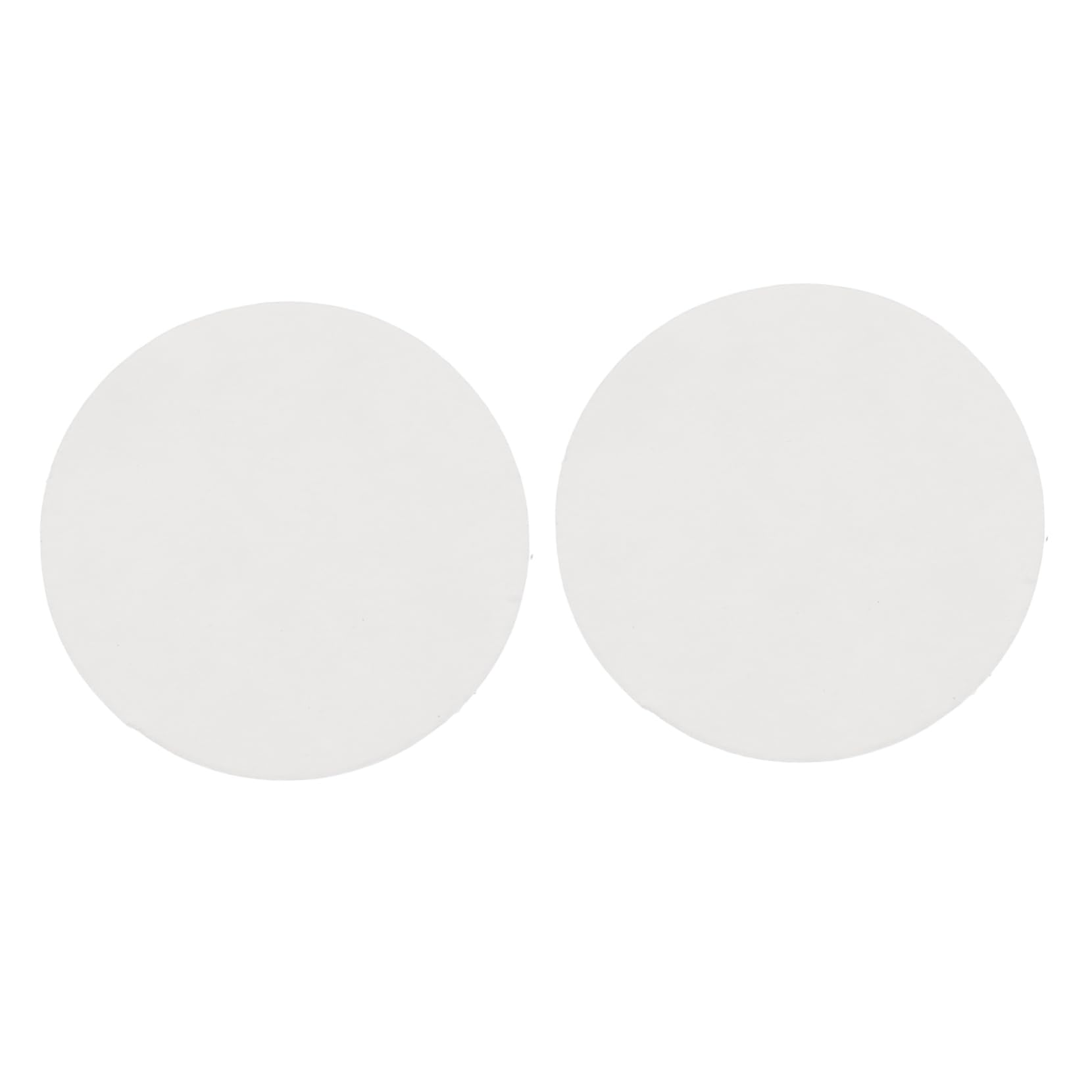 BUGUUYO 2-Pack 47mm Synthetic Lab Filter Paper Medium Flow Oil Test Paper for Autoclaves Wide Mouth Jars