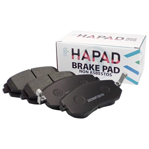 スバル エクシーガ(YA4 YA5 YA9) インプレッサ(GD9 GDA GDC GDD GG2 GG3 GG9 GGA GGC GGD GE6 GE7 GH2 GH3 GH6 GH7 GH8) フロント ブレーキパッド 26296FG010