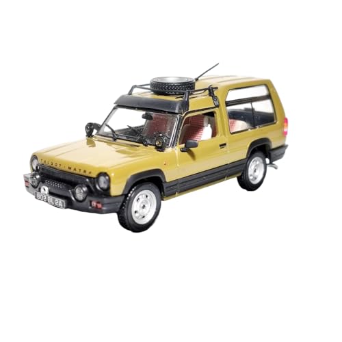 Modèle Voiture Métal Réplique à L'échelle Véhicule Tout-Terrain Classique Matra KANCHO-1980 Échelle 1 43 Modèle Voiture Moulé sous Pression Métal Cadeau pour Homme Hobbies Véhicules Jeux Set