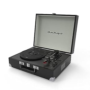 PCリンク機能付き レコードプレーヤー ステレオスピーカー内蔵 PCリンク機能付き レコードプレーヤー ステレオスピーカー内蔵