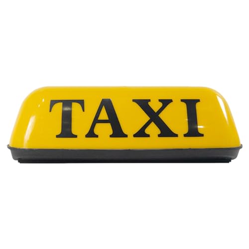 Taxi-Licht für Auto, Taxi-Leuchtschild, Taxi-Leucht-Dachlampe, Retro-Taxi-Dachschild, Taxi-Dachleuchte, Taxi-Schilder-Licht für 12 V Auto