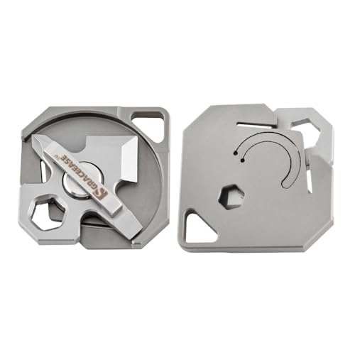 GRACEEASE Titanium alloy multifunctional tool pendant small tool portable screwdriver wrench pendant EDC emergency tool