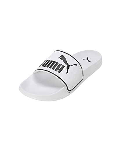 Puma Unisex-Adult Leadcat 2.0 White-Black Slide - 11UK (39522901)