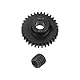 QUARKZMAN Mod 1 32T Ritzel 8mm Bohrung Gehärtetes Stahl Motorzahnrad für RC Auto LKW Getriebe