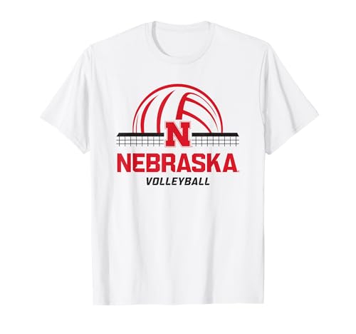 Nebraska Cornhuskers Volleyball Smash Officially Licensed T-Shirt