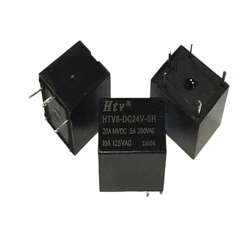 Relais HTV6-DC24V-SH avec isolation électrique stable pour PCB - 2