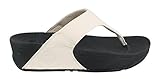 FitFlop Women's Lulu Thong Sandal,Antique White,7 M US