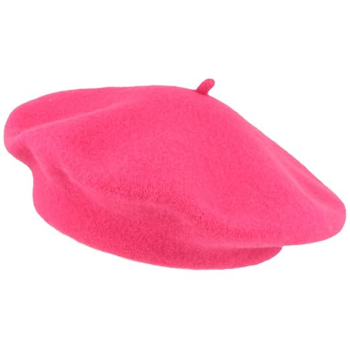 Béret en laine pour femme Breiter : l'élégance intemporelle 100% pure laine rose