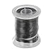 Professional Carbon Fiber Fishing Rod Guide Ring Wrapping Thread Line for Rod Building Rod Repair Fishing Pole Guide Eye Fixing Whipping Line Dark Silver 1.5M