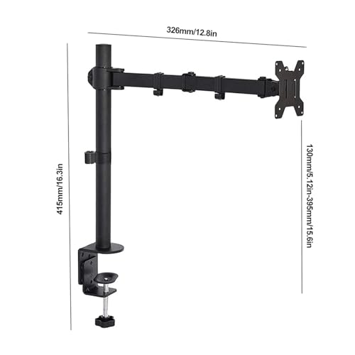 Support de bureau pour moniteur ergonomique et ajustable jusqu'à 19,84 lb - 3