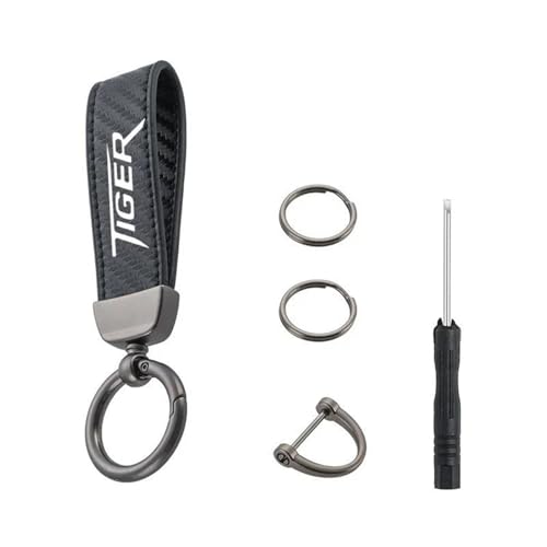 Llavero De Cuero Y Metal para Motocicleta para Triumph Tiger 800 XR XRX XRT XCX XCA XC 2015-2024