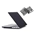 RUBAN Case Macbook Old Retina 15" No CD-ROM (2012-2015 ) Release (A1398), Plastic Hard Case Shell with Keyboard Cover for Old Macbook Pro 15-inch 15.4" with Retina Display, Black.