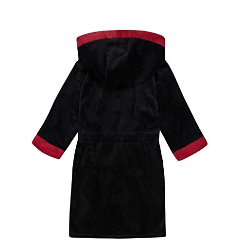 Liverpool FC Boys Dressing Gown Robe Hooded Fleece Kids Official Football Gift