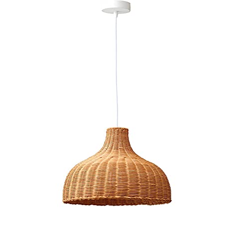 Suspension bambou réglable 40cm pour sublimer un plafond haut de restaurant