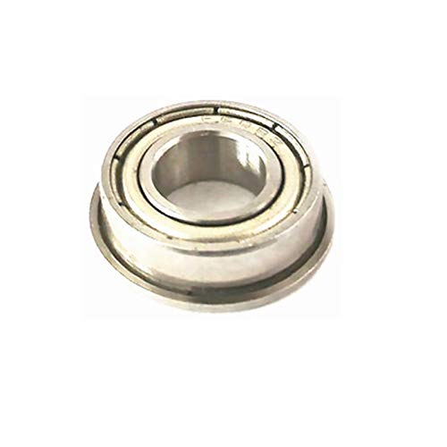 DINGGUANGHE-CUP Flanged Bearings 5pcs F688ZZ Miniature Flange Deep Groove Ball Bearing F688-ZZ 8x16x18x5mm Steel Bearings Industrial Products