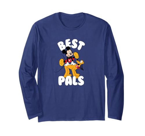 Disney Mickey & Pluto t-shirt manches longues anti-irritation en coton souple