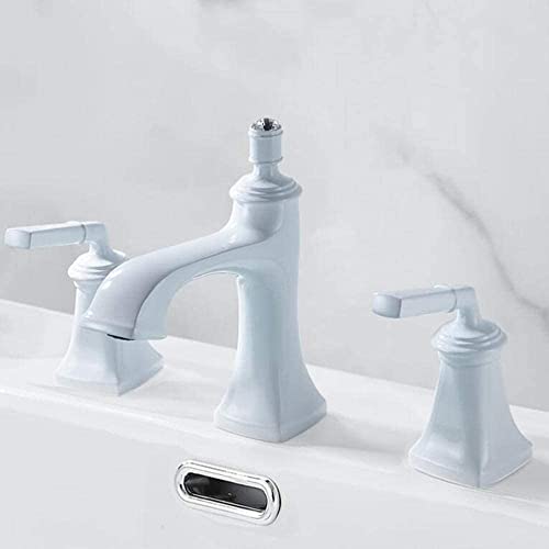 Robinet de lavabo indépendant chaud froid double commande facile à régler