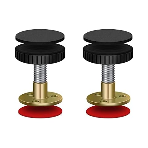 Adjustable Threaded Bed Frame Anti-Shake Tool, Adjustable Threaded Headboard Stoppers Fixer, Bedside Antishake Telescopic Support Stabilizer for Room Wall, Beds, Cabinets, Sofas (2 Pack) Cover