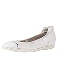 tamaris ballerina cognac antik Obermaterial-Mix Tamaris Damen Ballerina 1-1-22109-24 948 schmal Größe: 41 EU
