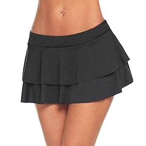 UJUNAOR Valentijnsdag Womens Fashion Club low-Waisted Sexy Party en Avond Mini Rok