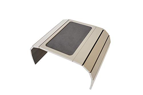 Meistar Global Sofatisch mit Armlehnen und EVA-Basis, beschwerte Seiten, passt über quadratische Armlehnen Fendy (Fendy) Cover