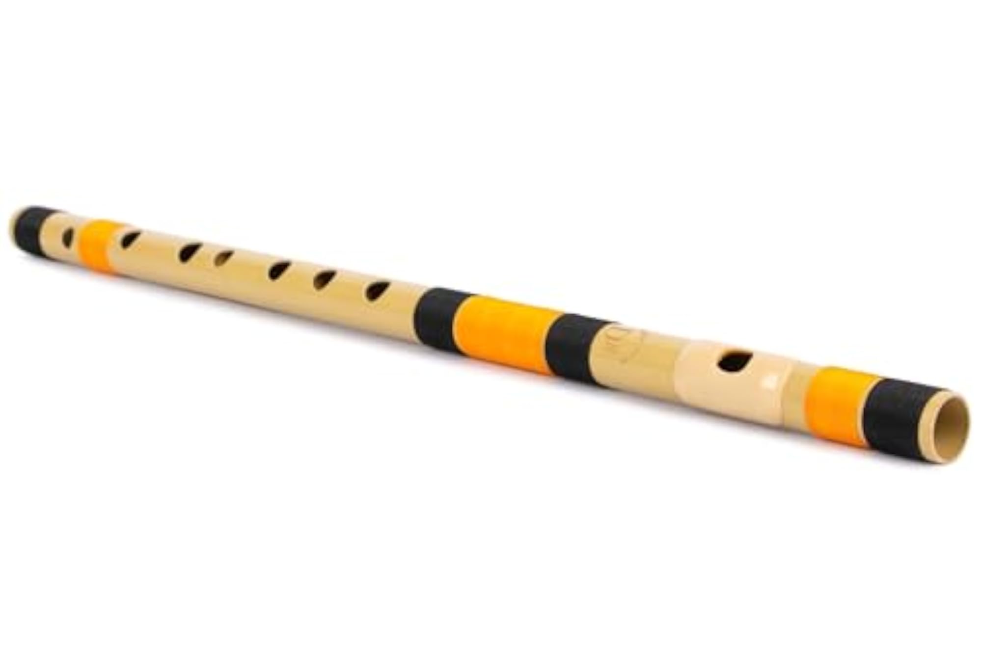 D Sharp Left Handed Middle Bansuri with Tanpura and Lessons