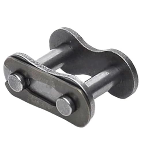 Generic Pitch 8mm 05B-1 Carbon Steel Roller Chain/Chain Connector, Chain Half/Full Buckle Roller, Industrial Chain Join Buckle MINGPING (Size : Closed Connector-2Pc), ENCKGEQNB-CLOSEDCONNECTOR-2PC