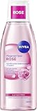 NIVEA Rose Pflegender Toner, erfrischendes Gesichtswasser mit Rosenwasser natürlichen Ursprungs und Vitamin E, spendet Feuchtigekeit und verfeinert die Poren (200 ml)