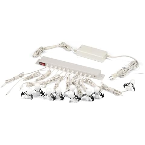 Department 56 Building and Accessory Lighting System,White/ Black Cover