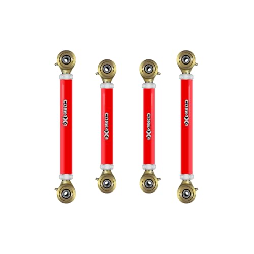 CORE 4X4-4pc Tow Series Front Adjustable Control Arm Kit - Compatible with…