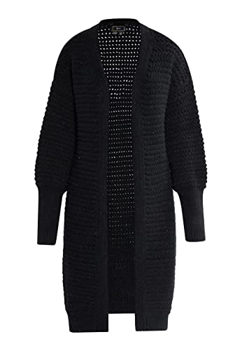 Cardigan femme Caspio gilet classique à boutons col V coupe droite et fluide