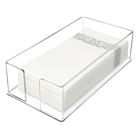 Acrylic Guest Towel Napkin Holder Cover