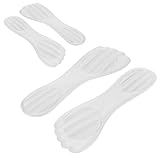 CFTGIW 2 Pairs 3/4 Foot Pad Transparent Silicone Shock...