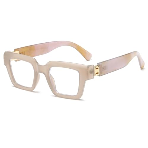Lunettes de vue anti-lumière bleue contre la fatigue oculaire et monture large