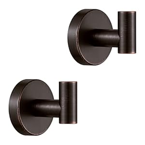 BigBig Home Rustikale Bronze Handtuchhaken 2 Stück