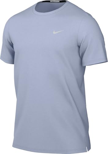 Nike M NK DF UV Miler SS T-Shirt de running respirant pour homme