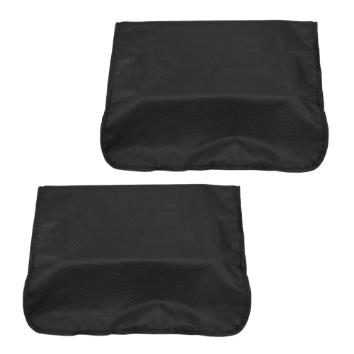 zalati 2 Stück Salonstuhl-Rückenlehnenbezüge, passend für die meisten Salonstühle, Schonbezüge, wiederverwendbar, Friseurstuhl-Rückenlehne