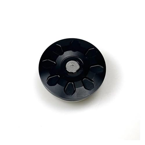 Motorrad Hinterachs Gabelmutter Abdeckung Radachs Schieberschraube Für Ducati Für Monster Für Multistrada Für Diavel 1098 V4 Mv Für Agusta F3 F4 Zubehör(Schwarz)