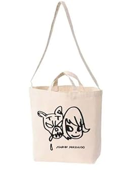 奈良美智　トートバッグ　AtoZ 奈良美智 AtoZ デザイン 大容量 トートバッグ キャンバス バッグ