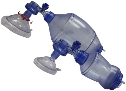 CPR Training Bag Valve Mask (BVM), 1 Adult/1 Infant | MCR Medical