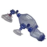 MCR Medical Training Bag Valve Mask (BVM) for CPR Training, Adult/Child and Infant/Neonate In Mesh Bag