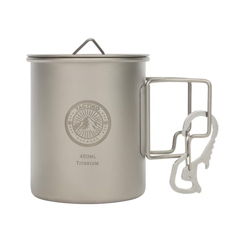 Tactiko 15 oz Titanium Camping Mug