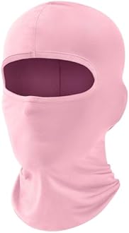 Fuinloth Balaclava Face Mask, Summer Cooling Neck Gaiter, UV Protector Motorcycle Ski Scarf for Men/Women