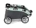 Bayer Chic 2000 - Ziehwagen Skipper, Kleiner Bollerwagen für Teddys, Puppen und Spielzeug, dunkelgrau, Melange Anthrazit, Mint, 660-67