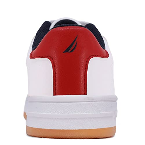 Nautica Mocassim infantil Spinnaker Juvenil Casual com 2 olhos de renda (criança pequena/criança gra