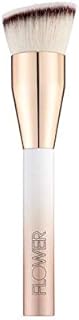 FLOWER BEAUTY Makeup Brushes | Foundation Buffing Brush | Buffs Liquid, Powder or Cream Formulas | Soft Washable Synthetic Fibers | 1 Piece