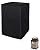 SheeChung Fire Pit Cover Square 21" L x 21" W x 33" H Waterproof Outdoor Propane Column Cover,Heavy Duty Fabric with PVC Coating,Weather Resistant,Fit for Table Gas Firepit Black
