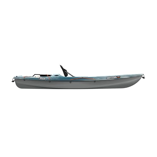 Image of Pelican Sentinel 100X - Angler Sit on top Fishing Kayak - Lightweight - Ergolounge Seating System