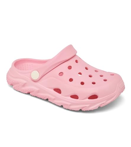 Image of Toddler Kids Clogs for Boys Girls Comfortable Slip on Sandals Beach Pool Slipper